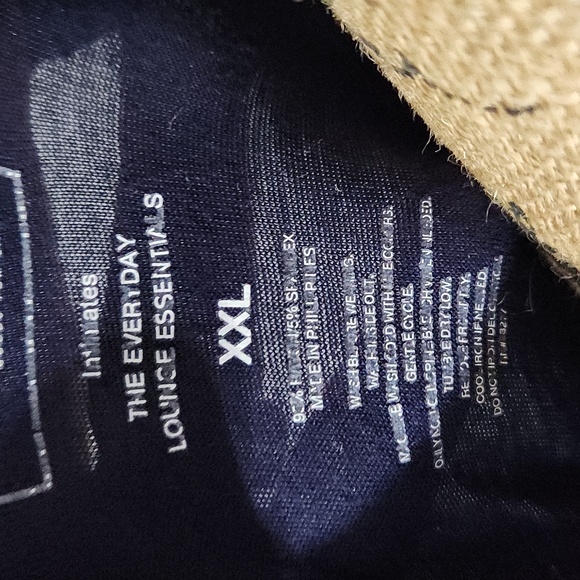 Less- Monday- More Sunday: Navy & white long sleeve t shirt. Super soft! - Picture 6 of 7